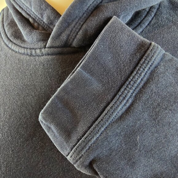 Nike Boys Hoodie XL Navy Blue Pullover Sweatshirt Youth Sportswear Club Fleece - Picture 5 of 9